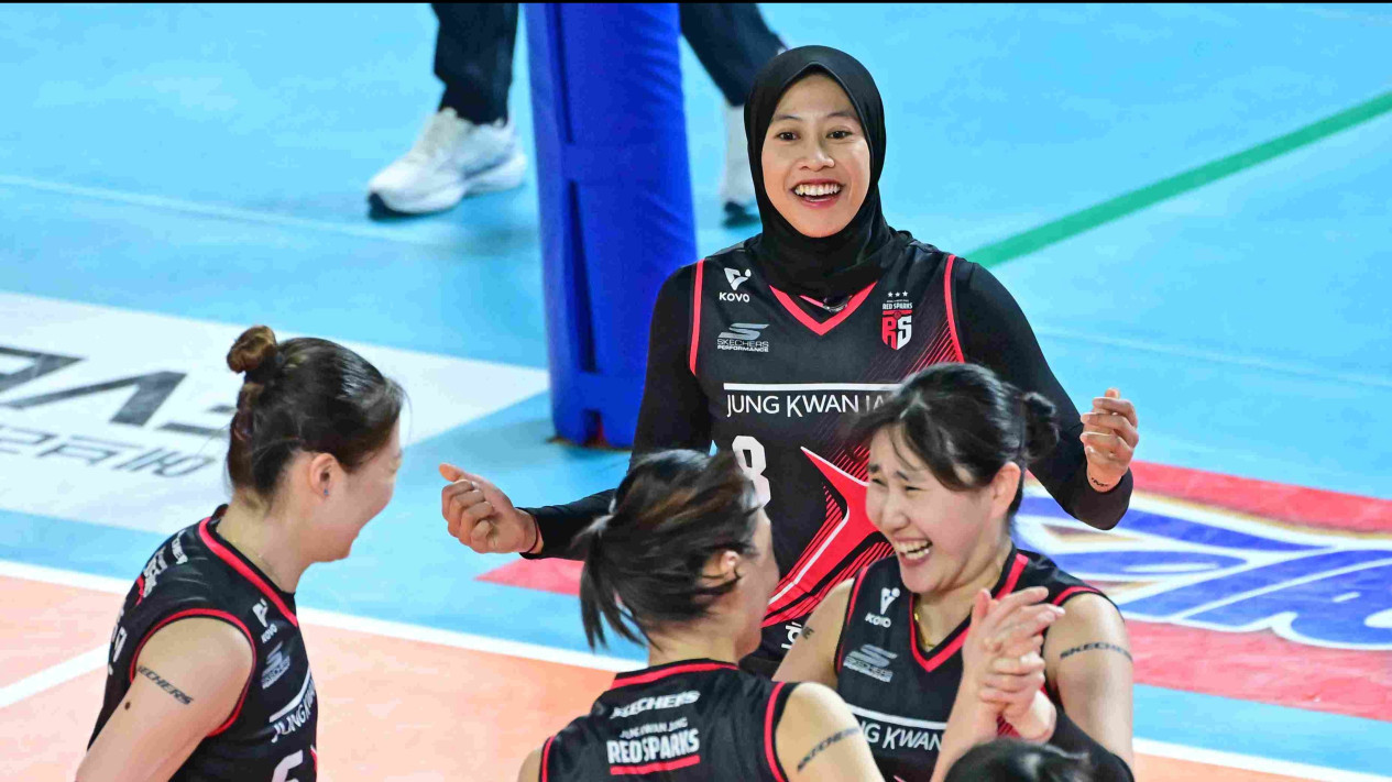 Coba Tiru Strategi AI Peppers, GS Caltex Malah Keok dari Red Sparks, Megawati Hangestri Diakui sebagai Pevoli Kuota Asia Terbaik...
            - galeri foto