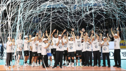 Tim Voli Putra Hyundai Skywalkers Juara Musim Reguler Liga Voli Korea 2024-2025, Kim Yeon-koung Idola Megawati Hangestri Segera Nyusul?