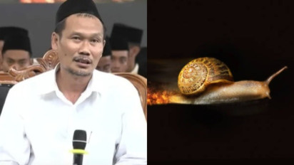 Walau Rasanya Maknyus, Tolong Mulai Sekarang Perhatikan Hukumnya saat Makan Keong atau Bekicot Kata Gus Baha