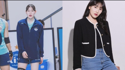 5 Potret Cantik Ahn Hye-jin, Lawan Megawati Hangestri di Korea Selatan yang Viral Setelah Parasnya Disebut Mirip Ayu Ting Ting