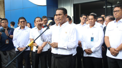 Mentan Amran Pimpin Operasi Pasar Pangan Murah Besar-Besaran, Libatkan 4.500 Gerai Kantor Pos di Seluruh Indonesia