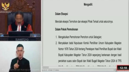 Hasil Gugatan Pilkada Magetan, MK Putuskan Pungutan Suara Ulang di 4 TPS