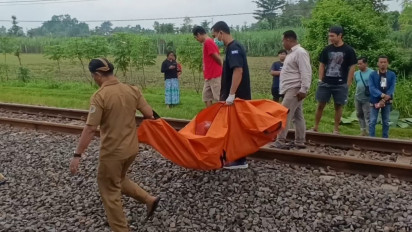 Jalan di Rel, Perempuan di Tulungagung Tewas Tertabrak Kereta Api