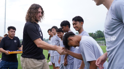 Starbol Boyong Legenda Barcelona Carles Puyol untuk Pantau 11 Pesepakbola Muda Indonesia di Bali