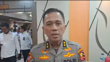 Waastama Kapolri Bidang Operasi, Irjen Endi Sutendi di kantor Kemenko Polkam, Jakarta Pusat pada Senin, malam (24/2/2025).
