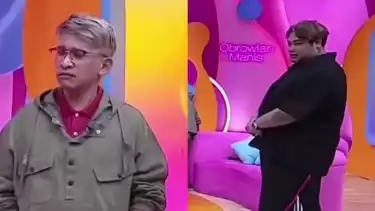 Ruben Onsu dan Ivan Gunawan di acara Brownis