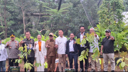 Menteri Kehutanan Resmikan Konservasi Satwa di Tangerang Selatan