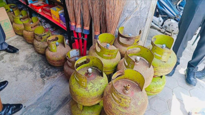 Sidak Pasar Jelang Ramadhan, Harga Gas 3 Kg Melambung Tinggi Capai Rp32 Ribu di Sungaipenuh