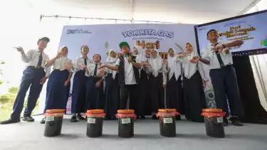 BRI Edukasi Masyarakat Untuk Jaga Lingkungan Melalui Pengelolaan Sampah di Hari Peduli Sampah Nasional.