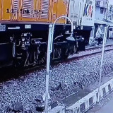 Terekam Kamera CCTV, Seorang Pria di Tasikmalaya Bunuh Diri di Rel Kereta Api, terseret dari Indihiang Sampai Cipedes