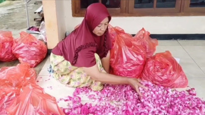 Jelang Ramadhan, Petani Mawar di Nganjuk Kebanjiran Berkah, Harga dan Permintaan Tinggi
