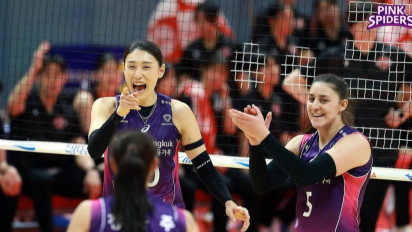 Klasemen Liga Voli Korea 2024-2025: Sukses Benamkan IBK Altos, Pink Spiders Butuh 1 Poin Lagi untuk Kunci Gelar Juara