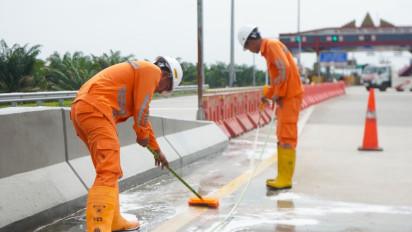 Jelang Idul Fitri 2025, Hamawas Lakukan Sejumlah Pemeliharaan di Jalan Tol Kutepat