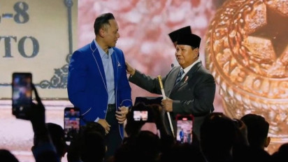 Di Kongres VI DPP Partai Demokrat, Presidem Prabowo: Ada Presiden SBY, Siapa Tahu Ada Presiden AHY