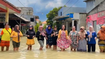 Banjir Kali Mas Kepung Driyorejo Gresik, 1.536 Rumah Warga Tergenang