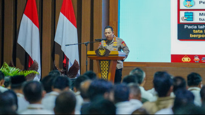 Di Depan Kepala Daerah, Kapolri Jenderal Pol Listyo Bicara Pencegahan Korupsi
