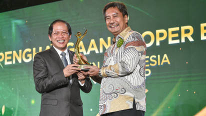 Unit Usaha BUMI, Arutmin, Raih PROPER Emas KLH 2024