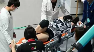 Rekan Megawati Hangestri, Park Eun-jin alami cedera saat laga GS Caltex Vs Red Sparks