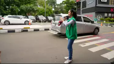 Dokumentasi petugas KAI Service.