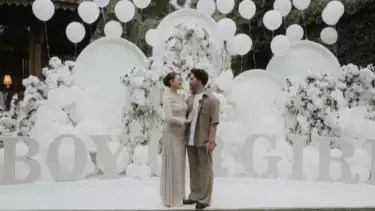 Thariq Halilintar dan Aaliyah Massaid