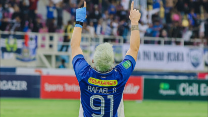 Berjasa Besar Bawa Tim Promosi ke Super League, PSIM Yogyakarta Resmi Pensiunkan Nomor 91 Milik Rafinha