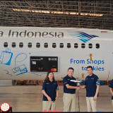 UOB Indonesia dan Garuda Indonesia Luncurkan Livery Eksklusif, Tampilkan GIUC