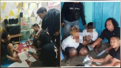 Jelang Ramadhan, Polres Nganjuk Amankan Pelaku Judi Togel dan Pengedar Obat Mercon