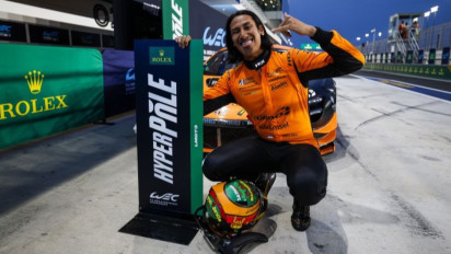 Berhasil Meraih Pole Position, Sean Gelael Ukir Sejarah Baru di Ajang FIA World Endurance Championship Qatar