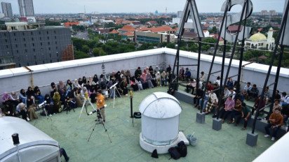 Gunakan Smart Teleskop, OASA UIN Sunan Ampel Surabaya Pantau Hilal