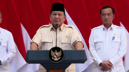 Prabowo Minta Masyarakat Waspada Pihak Asing Ingin Pecah Belah Indonesia