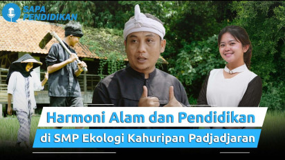 SMP Ekologi Kahuripan Padjadjaran Terapkan Konsep Pendidikan Berbasis Ekologi dan Karakter
