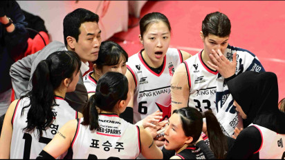 Rekor Pertemuan Red Sparks vs Pink Spiders di V League Musim Ini, Megawati Hangestri Cs Selalu jadi Sasaran Empuk Pemuncak Klasemen