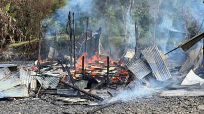 Rumah Tanpa Penghuni di Puncak Jaya Dibakar OTK, Polisi Selidiki Pelaku