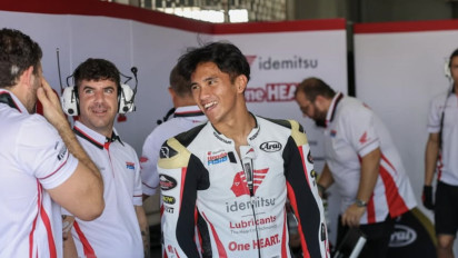 Pembalap Indonesia Mario Aji Siap Petik Hasil Apik di Moto2 Argentina 2025