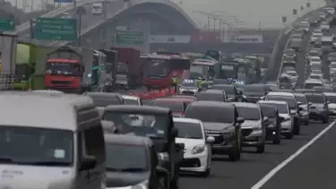 Ilustrasi mudik.