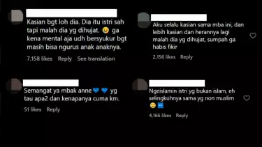 Komentar netizen di video Putri Anne