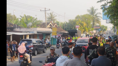 Viral Tawuran Antarkelompok di Jalan Parangtritis Bantul, Seorang Pemuda Alami Luka Sobek di Kepala Akibat Lemparan Batu
