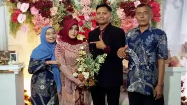 Sosok Luqman Hakim pria yang menikahi Bu Salsa di tengah isu video syur.