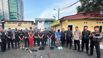 Polisi Amankan Lima Remaja Terlibat Tawuran di Jakpus, Terancam 10 Tahun Penjara