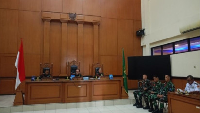 Pengadilan Militer Gelar Sidang Tuntutan Kasus Penembakan Bos Rental