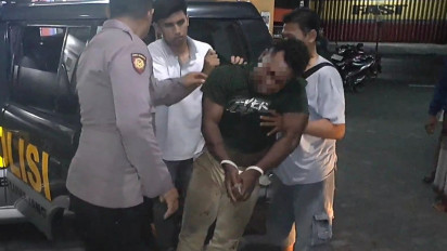 Dikejar Kemudian Ditabrak, Pelaku Curanmor Babak Belur Diamuk Warga di Lumajang