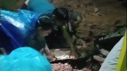 Banjir Susulan Terjadi di Puncak Bogor, Satu Balita Tertimpa Meterial Tanah Longsor