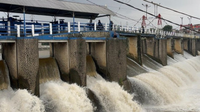 Hujan Intensitas Tinggi, Bendung Katulampa Bogor Kembali Berstatus Siaga 2