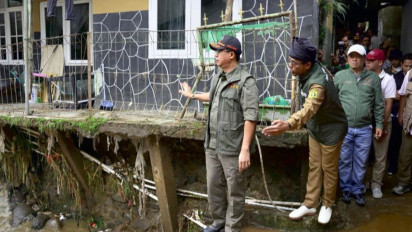 7 Jembatan Rusak Akibat Banjir Bandang di Bogor, BNPB Upayakan Pembangunan Selesai Sebelum Lebaran 2025
