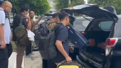 Dugaan Korupsi Pembangunan Jalan, KPK Periksa Kantor Dinas PUPR Musi Banyuasin