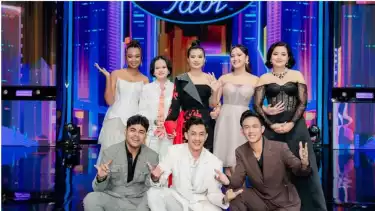 Foto top 8 kontestan Indonesian Idol 2025 Season XIII