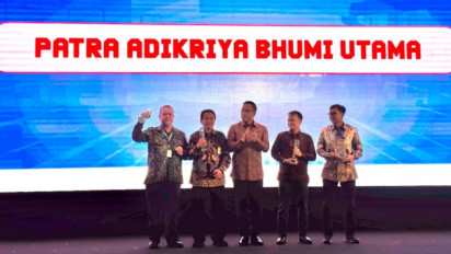 PHE ONWJ Raih Penghargaan Patra Adikriya Bhumi Utama