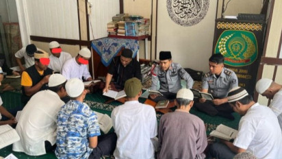 Syahdunya Warga Binaan Menghafal Al Quran di Lapas Suliki