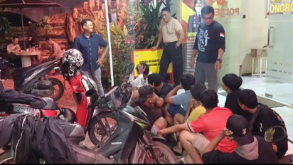 Bubarkan Aksi Perang Sarung, Belasan Anak di Ponorogo Diamankan