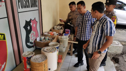 Polres Kudus Amankan Puluhan Petasan Buatan Seorang Bocah